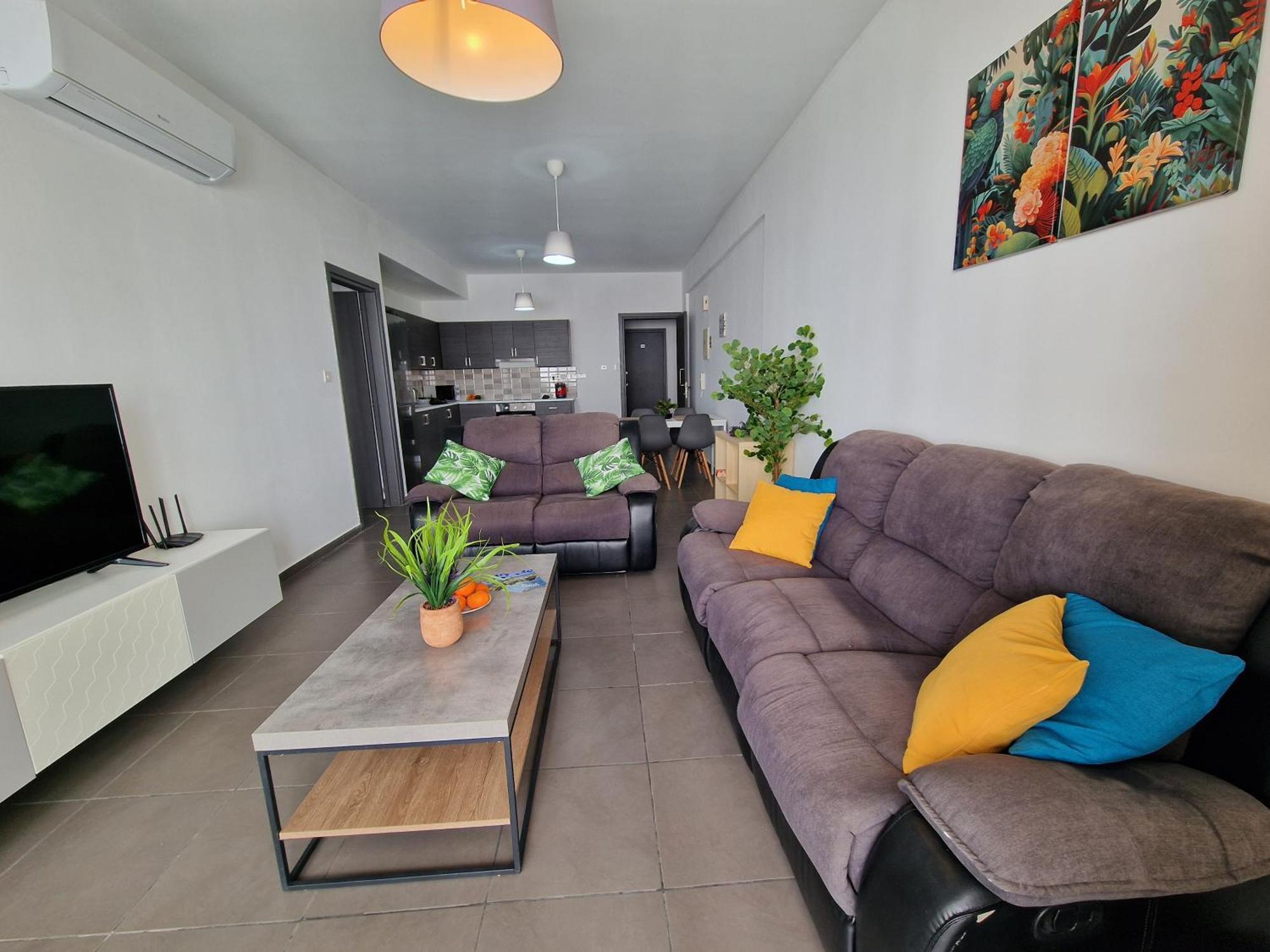 Tropical Paradise 200M From Finikoudes Beach Larnaca Zewnętrze zdjęcie