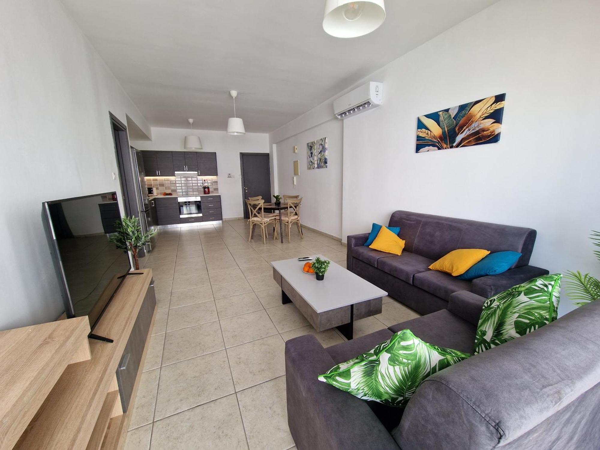 Tropical Paradise 200M From Finikoudes Beach Larnaca Zewnętrze zdjęcie